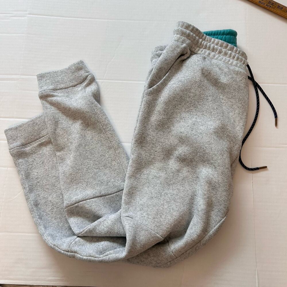 Depart West Fleece Gray Black Jogger Sweatpants Men’s Size L Retro